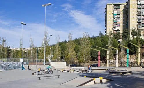 скейт-парке Rubén Alcántara