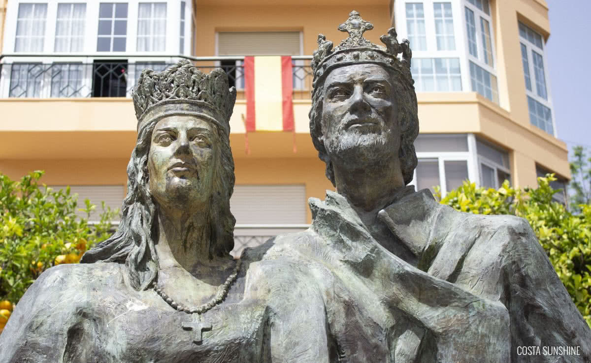 Fuengirola: König Ferdinand und Isabella: Sinnbild der katholischen Rückeroberung